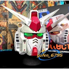 Gundam RX-78-2 Cosplay Wearable Helmet Mask Touch Control LED Eyes Cosplay Props