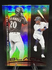 2021 Panini Chronicles - Black Autographs Taylor Trammell #13 (AU, RC)