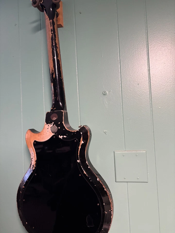 Bajo Supro Pocket años 60 negro 🔥 Foto 3 de 4