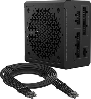 Corsair RM850e (2024), PC-Netzteil schwarz, 1x 12 Pin High Power GPU, 2x PCIe, K