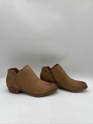 NWB Lucky Brand Barlina Booties Women's Brown Size 10W