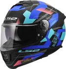 LS2 FF808 Stream Ii Mika Black Blue