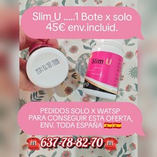 SLIM-U, SUPER EFECTIVAS,SIN EFECTO REBOTE!!  X SOLO "45€" ENVIO INCLUIDO. WATTSP