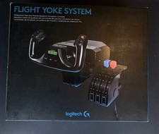 Logitech G Flight Yoke System with Throttle - Black