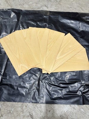 1/16  Clear Pine Veneer 13 pc bundles