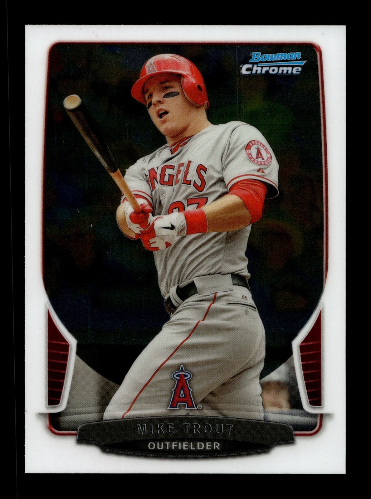 2013 Bowman Chrome #50 Mike Trout ANGELS