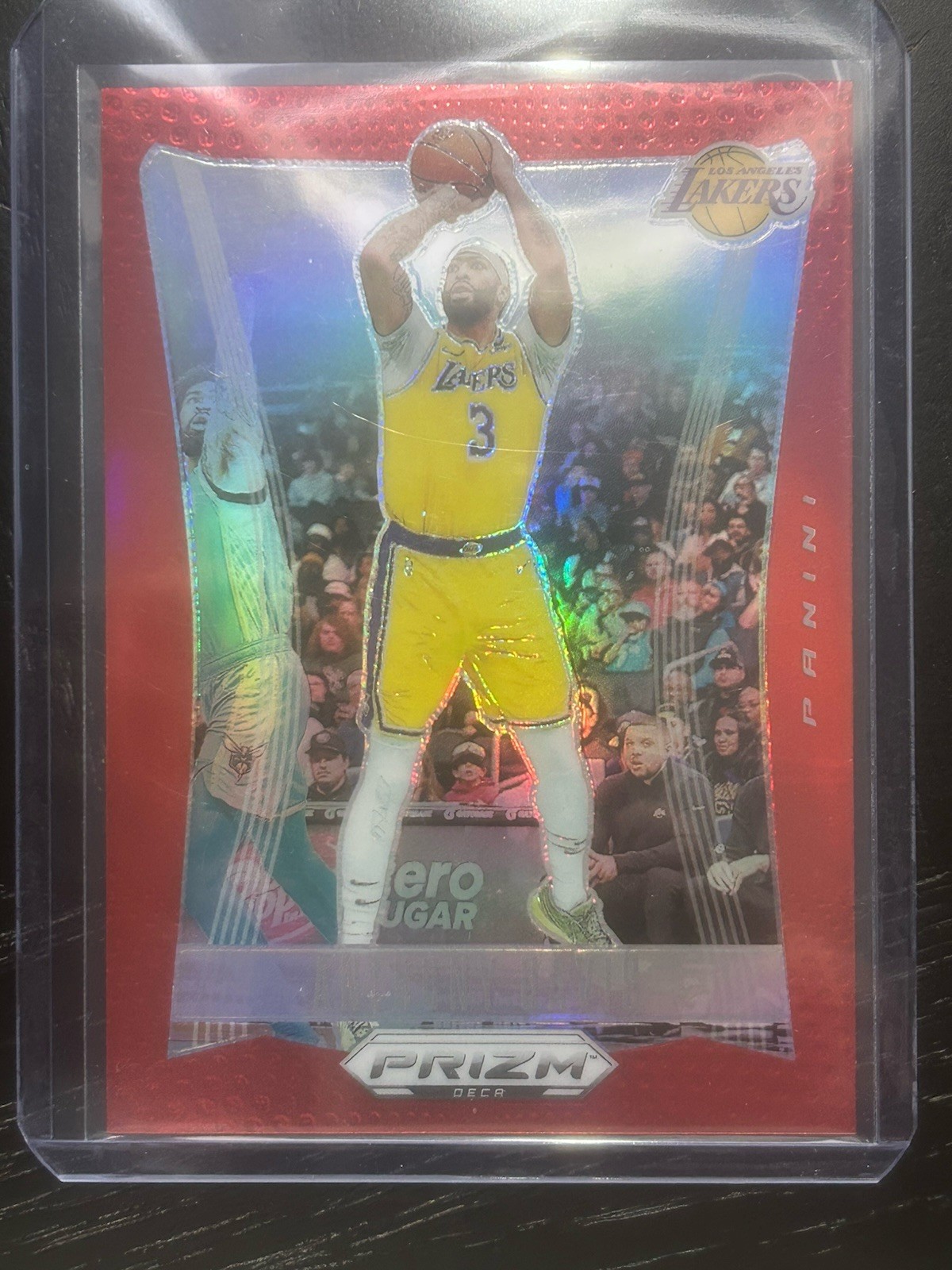 2023-24 Prizm Deca Red Anthony Davis /199