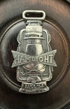 Ancien porte montre de poche HAMLIGHT Ham’s n°2 Cold Blast Mining Lantern Rochester NY