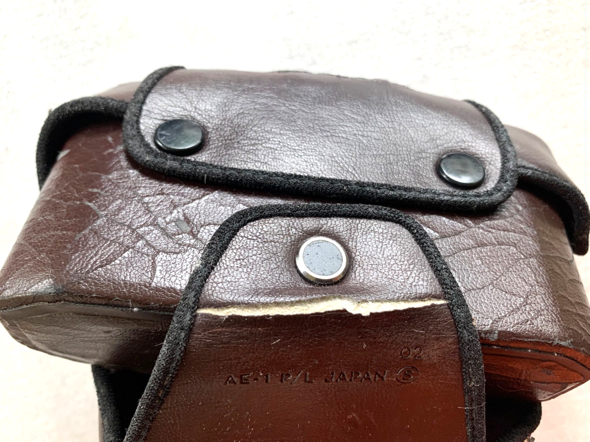 Canon AE-1 P/S Program Leather Vintage Camera Case | Brown | For