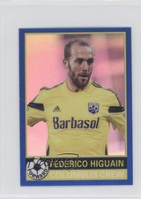 Federico Higuain Chrome 2014 Blue Refractor /99