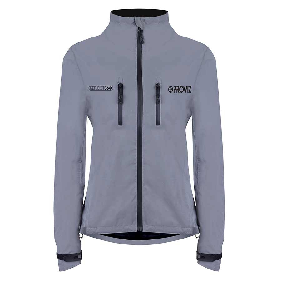 Proviz Reflect360 Cycling Jacket Women 36 Silver Waterproof Reflective Windproof 26290₽