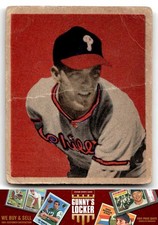 1949 Bowman Curt Simmons 14 Philadelphia Phillies