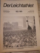 Sportzeitschrift aus der DDR, "Der Leichtathlet" 57 Zeitungen von 1985-1990
