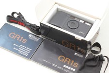 LCD Works Top MINT in Box Ricoh GR1s Black 35mm Point Shoot Film Camera JAPAN
