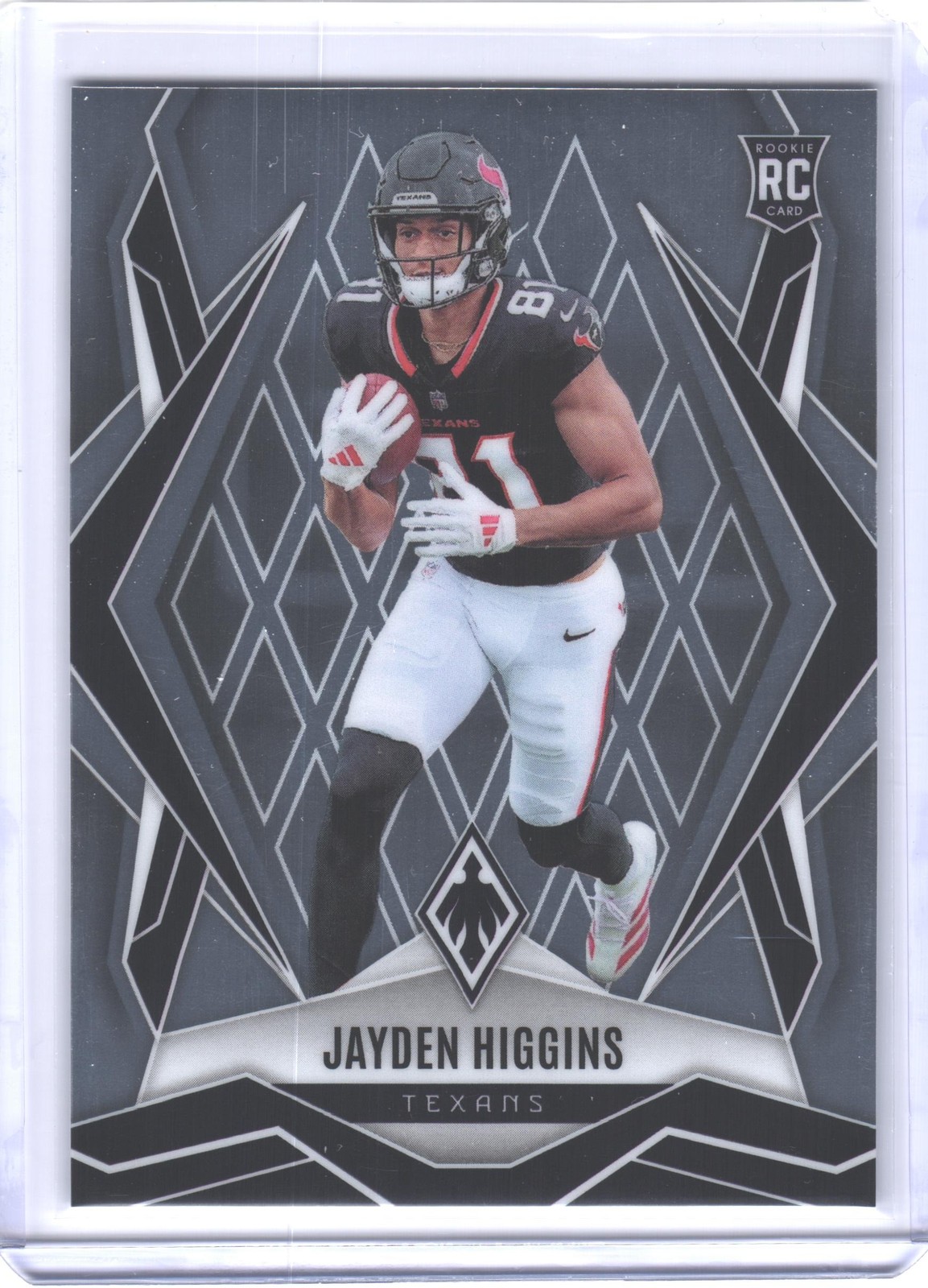 2025 Panini Phoenix #180 Jayden Higgins Rookie Houston Texans