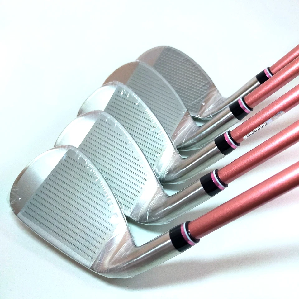 DUNLOP XXIO 13 Ladies Iron Set 5pc 7-9 PW SW MP1300L A Flex PINK Bordeaux 2024 - Image 3 of 4