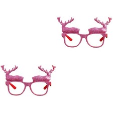2 PCS Lustige Brille Urlaubsfoto-Requisiten Feiertagspartybrille