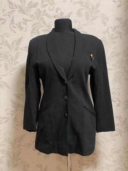 Damen Escada Jacke schwarz 38 / M / 46