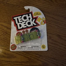 Tech Deck The Simpsons Santa Cruz 2025 Bart Fingerboard 3/7