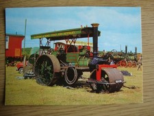 1918 Aveling & Porter R6 Road Roller - Real Photo Unused Postcard - Excellent