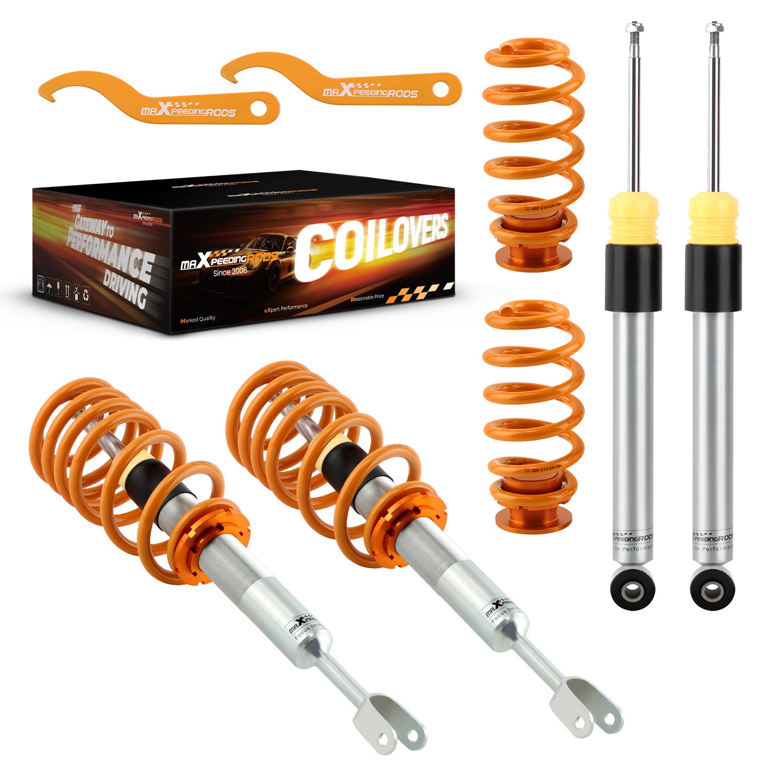 Coilovers for AUDI A4 Avant Quattro 1.8-3.2 T/TFSI/FSI/TDI B7 04-08