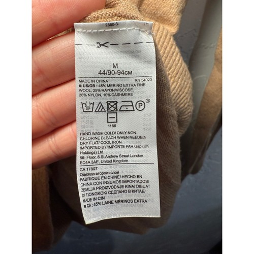 Maglione donna Banana Republic filpucci lana merino misto cashmere medium - Foto 3 di 8