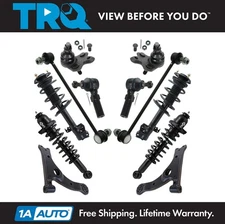 TRQ Front and Rear Steering & Suspension Kit Fits 2014-2019 Toyota Corolla