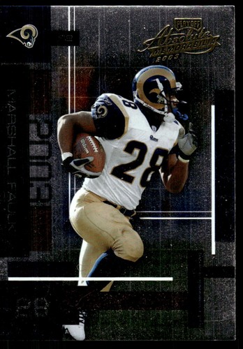 Marshall Faulk #93 2003 Playoff Absolute Memorabilia card