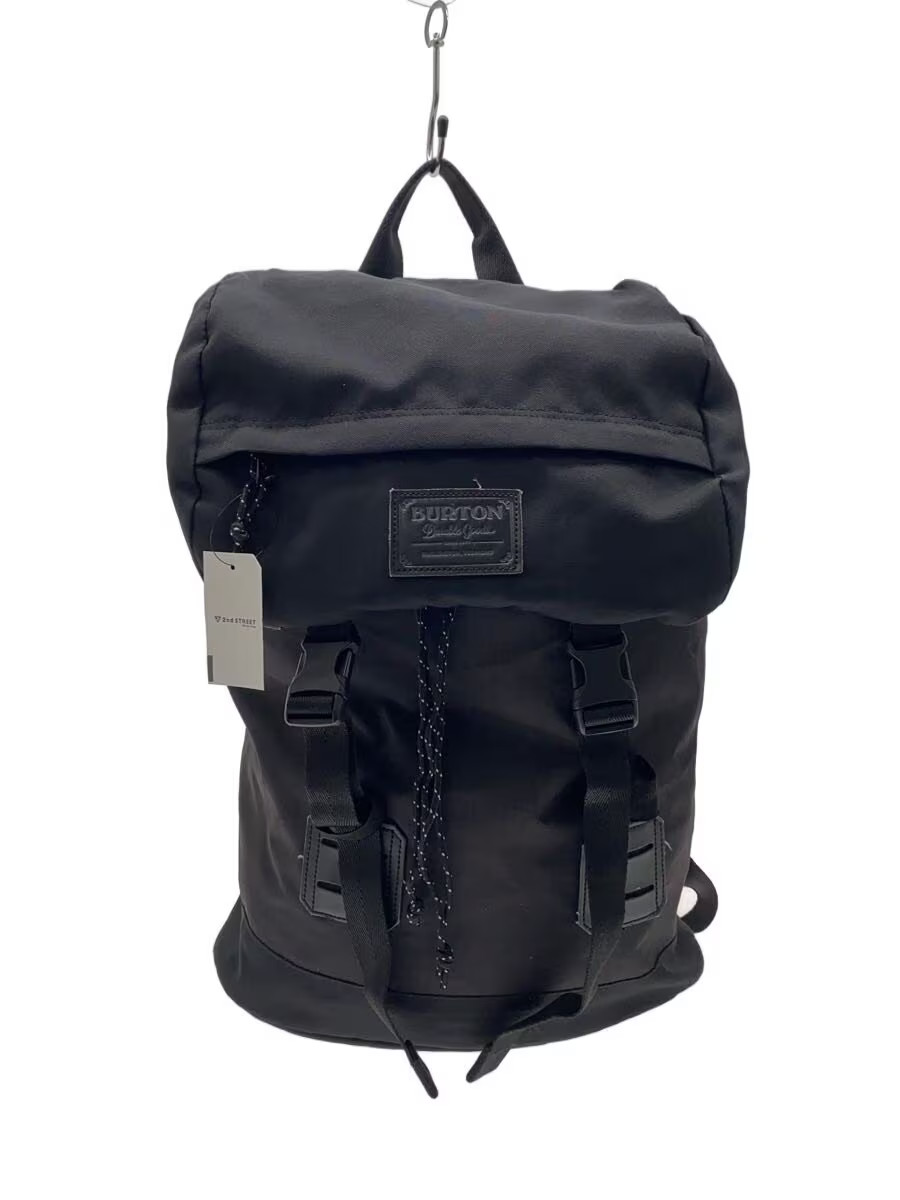 BURTON Backpack Polyester Black Solid Color 09T-1… - image 2