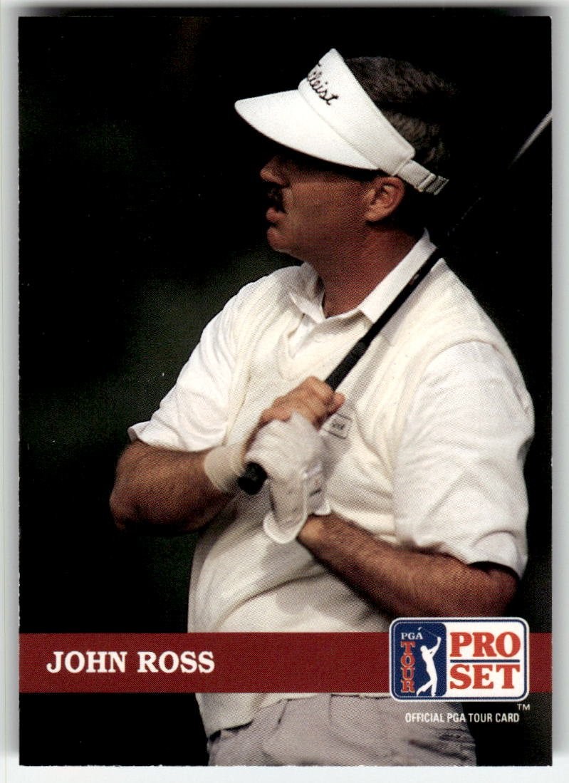 1992 Pro Set PGA Tour John Ross #151 RC