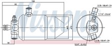 NISSENS 95110 Filtre déshydratant, climatisation pour PEUGEOT