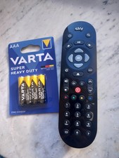 Telecomando SKY Q Originale (Usato/Ottimo Stato) + 4 Pile VARTA Omaggio