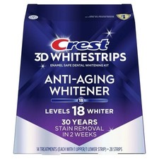 Crest 3D Whitestrips Radiant Express Levels 18 - 14 Treatments - EXP: 02/2026