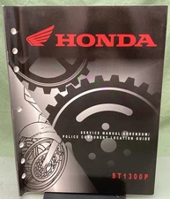 Genuine Honda 61MCS00Z ST1300P Service Manual Addendum 2004