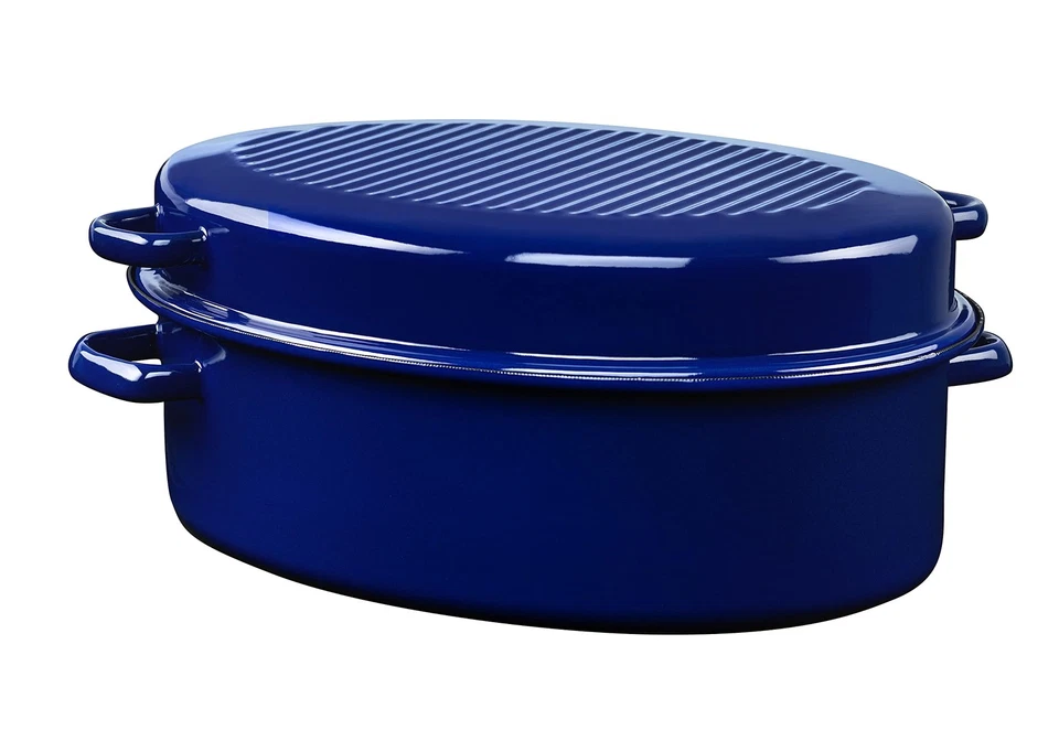 0160-012 Gänsebräter oval mit Deckel CLASSIC - SPEZIALARTIKEL Durchmesser la...