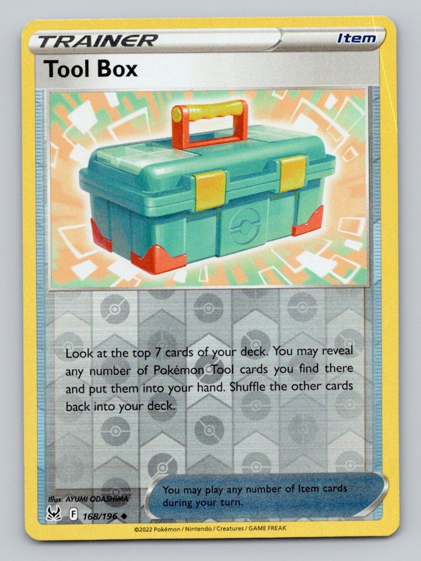 Tool Box 168/196 Uncommon Lost Origin Pokemon Reverse Holo Near Mint