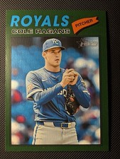Cole Ragans 2026 Topps Heritage Dark Green Border #113 - Kansas City Royals