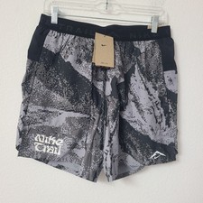 Nike Dri-Fit Trail Stride 7" Running Shorts FV9949-010 Size M Gray