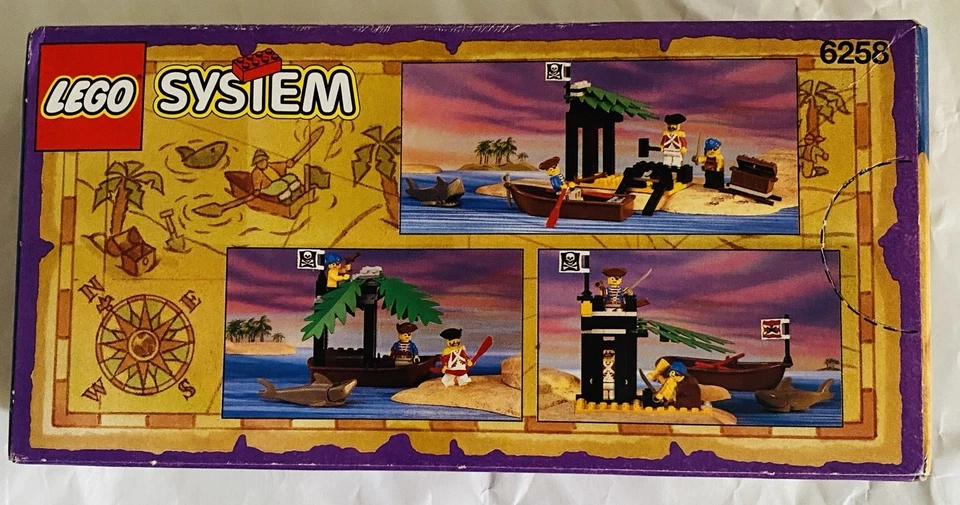 LEGO Pirates: 6258 Smuggler's Shanty New Sealed Damaged Box Free Shipping - Image 2 of 4