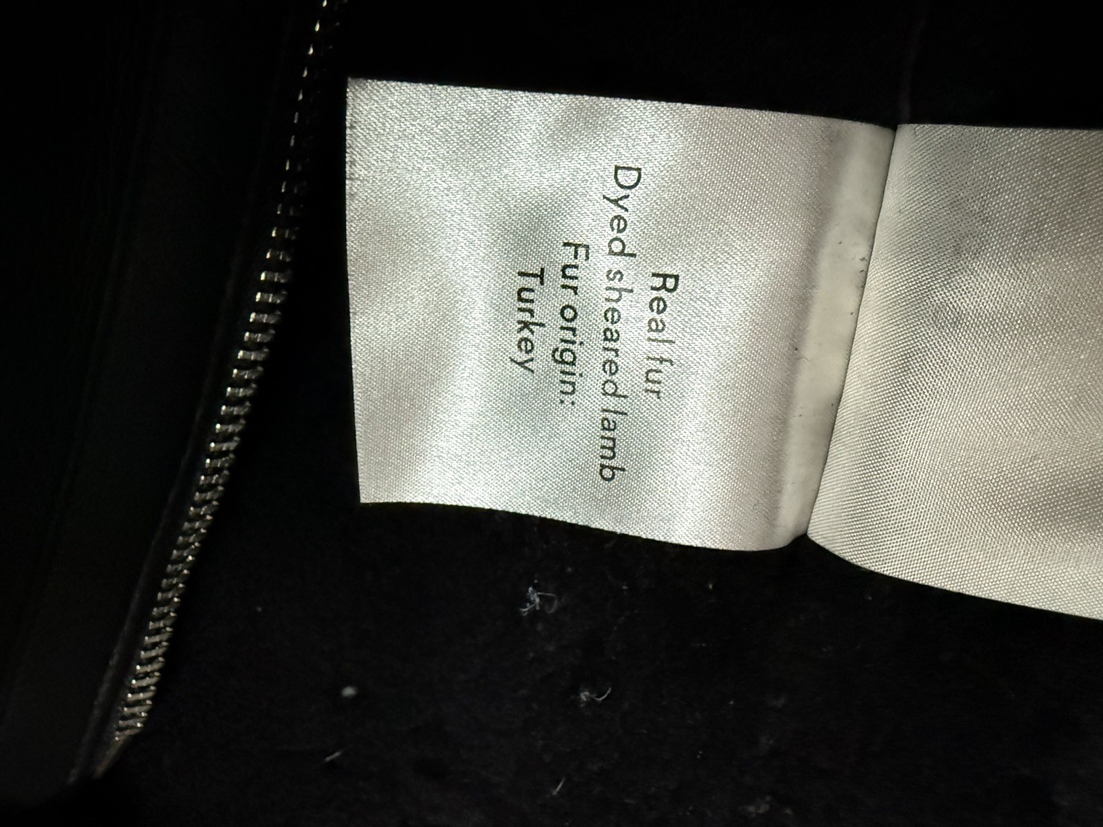 Acne Studios Velocite Shearling Leather Jacket Black image 7