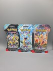 Pokemon Stellar Crown Sleeved Booster Pack Bundle Set Of 3 - New & Sealed