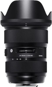 Sigma 24-35mm f2 DG HSM Canon Photography Camera Lens