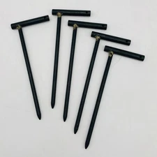 5x Carr Lane CL-6-LP L Pins Alignment Steel Black Oxide .2500 x 6.00 A=.2485