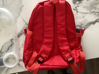 2016 SUPREME 210 Denier Cordura Box Logo Backpack Red White SS1 | eBay