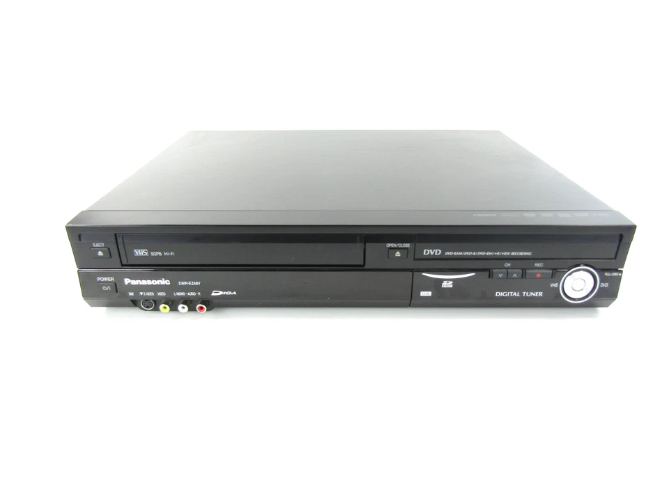 Panasonic DMR-EZ48V DVD-рекордер / видеомагнитофон комбо с пультом дистанционного управления - Изображение 2 из 4