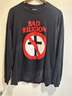 Vintage 90 s Bad Religion No Control  Longsleeve Shirt XL