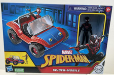 Marvel Spider-Man Spider-Mobile & Miles Morales Action Figure Set Brand New Gift