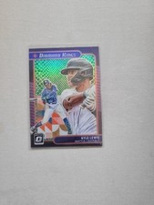 2021 Panini Donruss Optic - Diamond Kings Kyle Lewis #13 Green Dragon Prizm /88