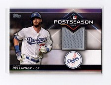 2020 Topps Cody Bellinger Postseason Performance Relic /99 - #PPR-CB