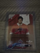 2018 Topps Opening Day Shohei Ohtani Rookie Card. rookie card picture
